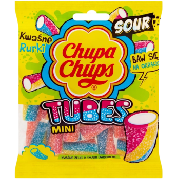 Chupa Chups - Tubes Mini Sour 90g